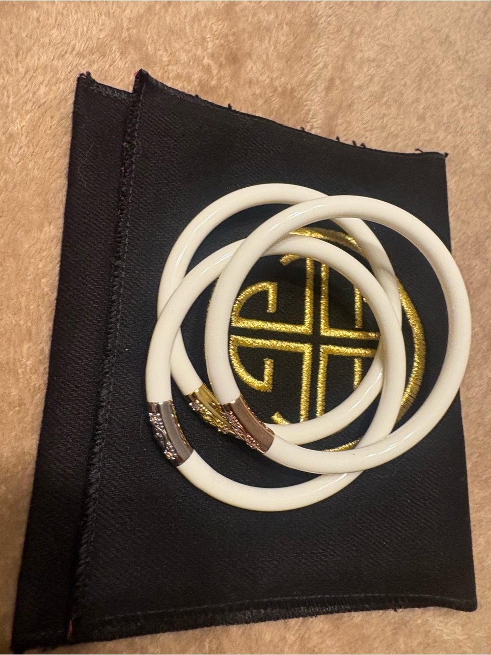 THREE KINGS ALL WEATHER BANGLES® - IVORY